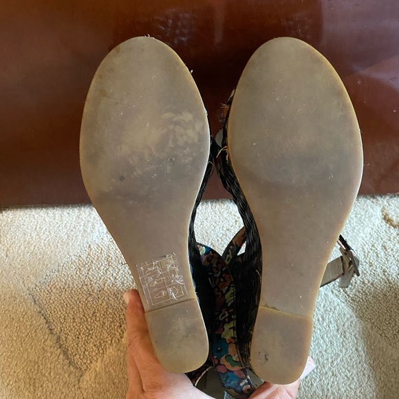 Marc Jacob’s floral printed wedge sandals - Picture 7 of 12